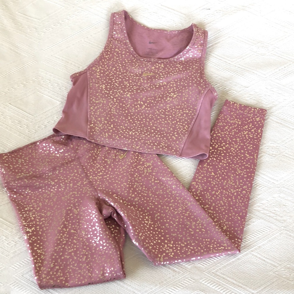 Nike Dri-fit girls athletic outfit